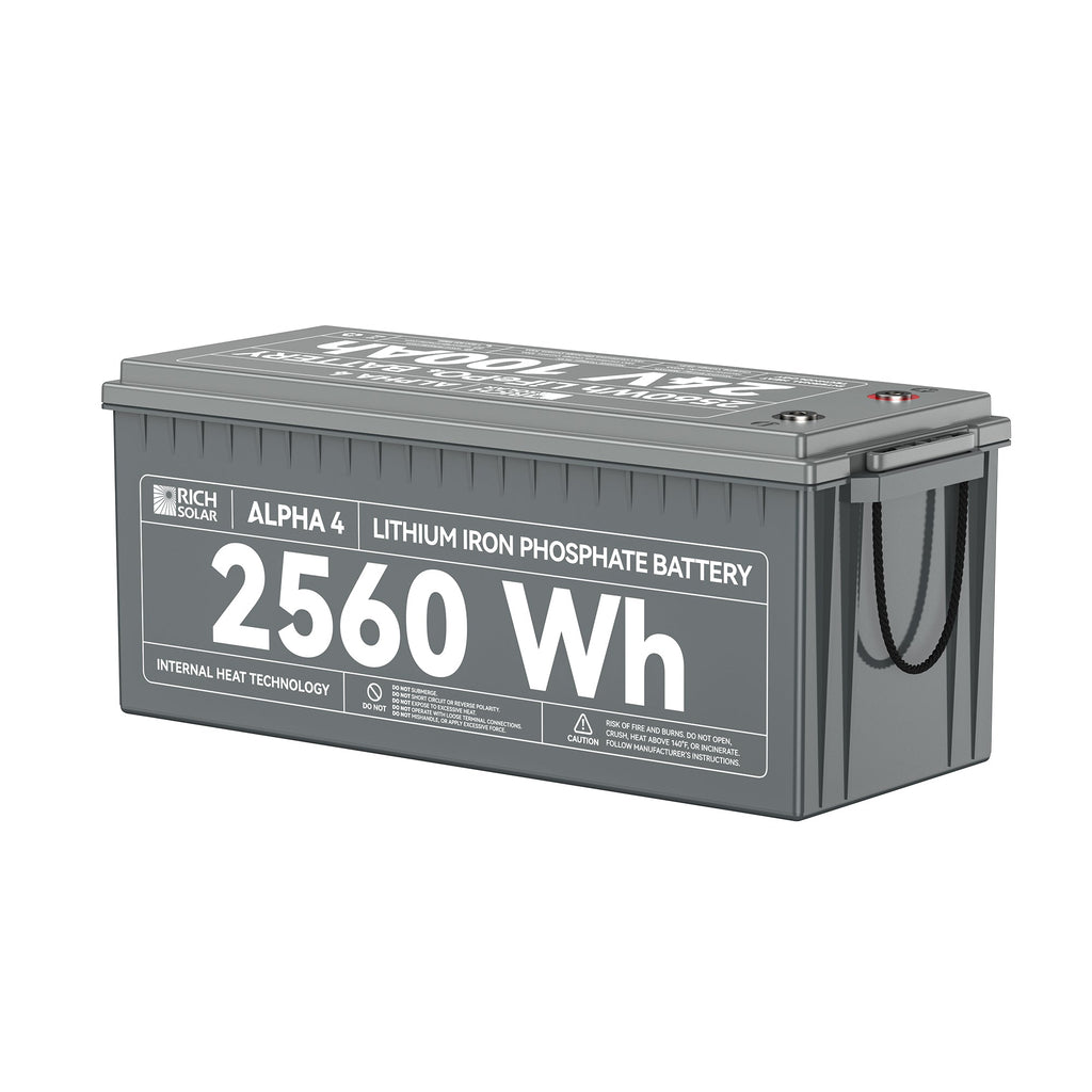 RS-B241S ALPHA 4 | 24V 100Ah LiFePO4 Battery