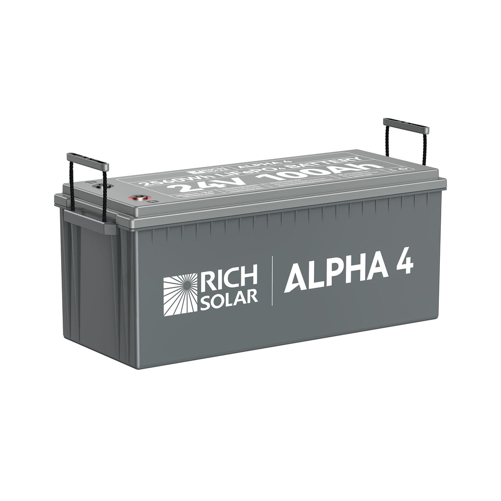 RS-B241S ALPHA 4 | 24V 100Ah LiFePO4 Battery