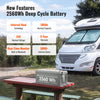 RS-B241S ALPHA 4 | 24V 100Ah LiFePO4 Battery