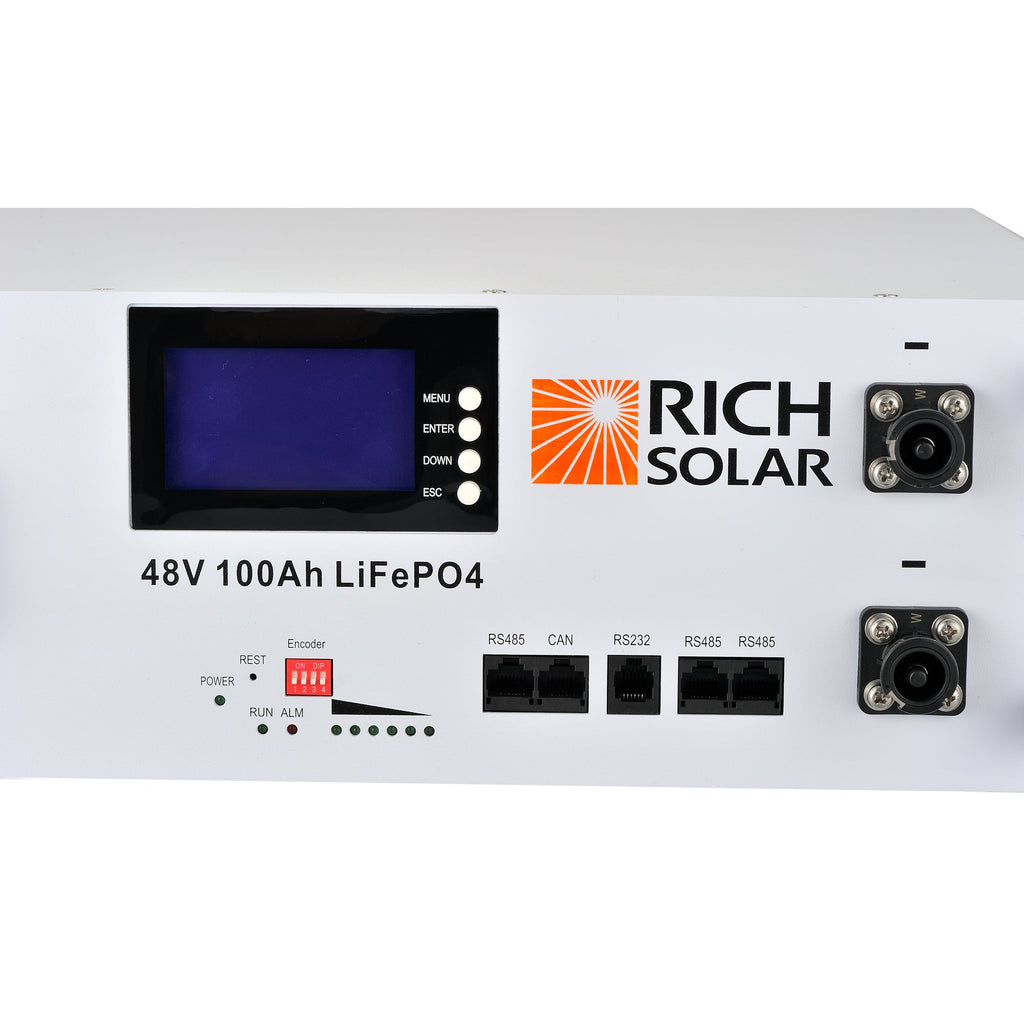 RS-B4811 ALPHA 5 | 48V 100Ah LiFePO4 Battery (1 Battery Only)