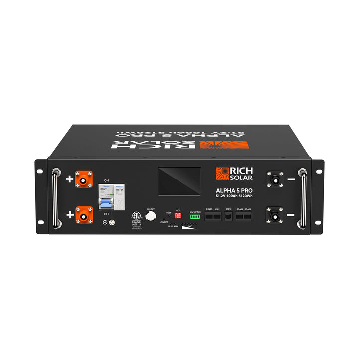 RS-B5121P ALPHA 5 PRO | 51.2V 100Ah LiFePO4 Battery (ALPHA 5 PRO)