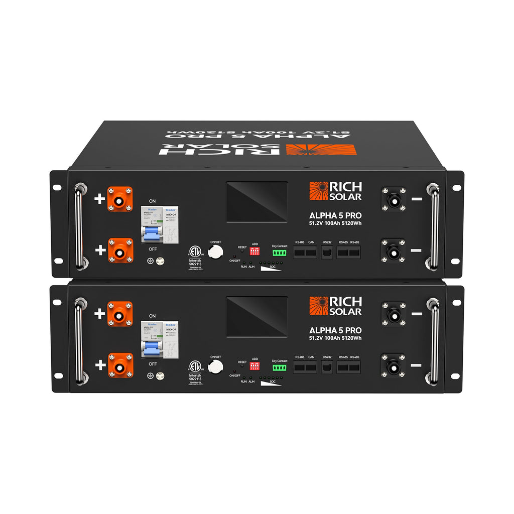 RS-B5121P ALPHA 5 PRO | 51.2V 100Ah LiFePO4 Battery (ALPHA 5 PRO)