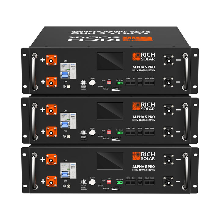 RS-B5121P ALPHA 5 PRO | 51.2V 100Ah LiFePO4 Battery (ALPHA 5 PRO)