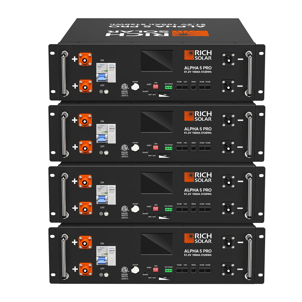 RS-B5121P ALPHA 5 PRO | 51.2V 100Ah LiFePO4 Battery (ALPHA 5 PRO)