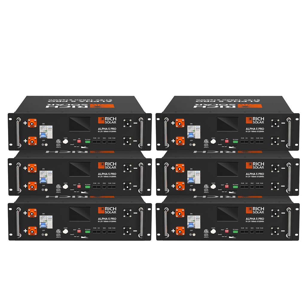 RS-B5121P ALPHA 5 PRO | 51.2V 100Ah LiFePO4 Battery (ALPHA 5 PRO)