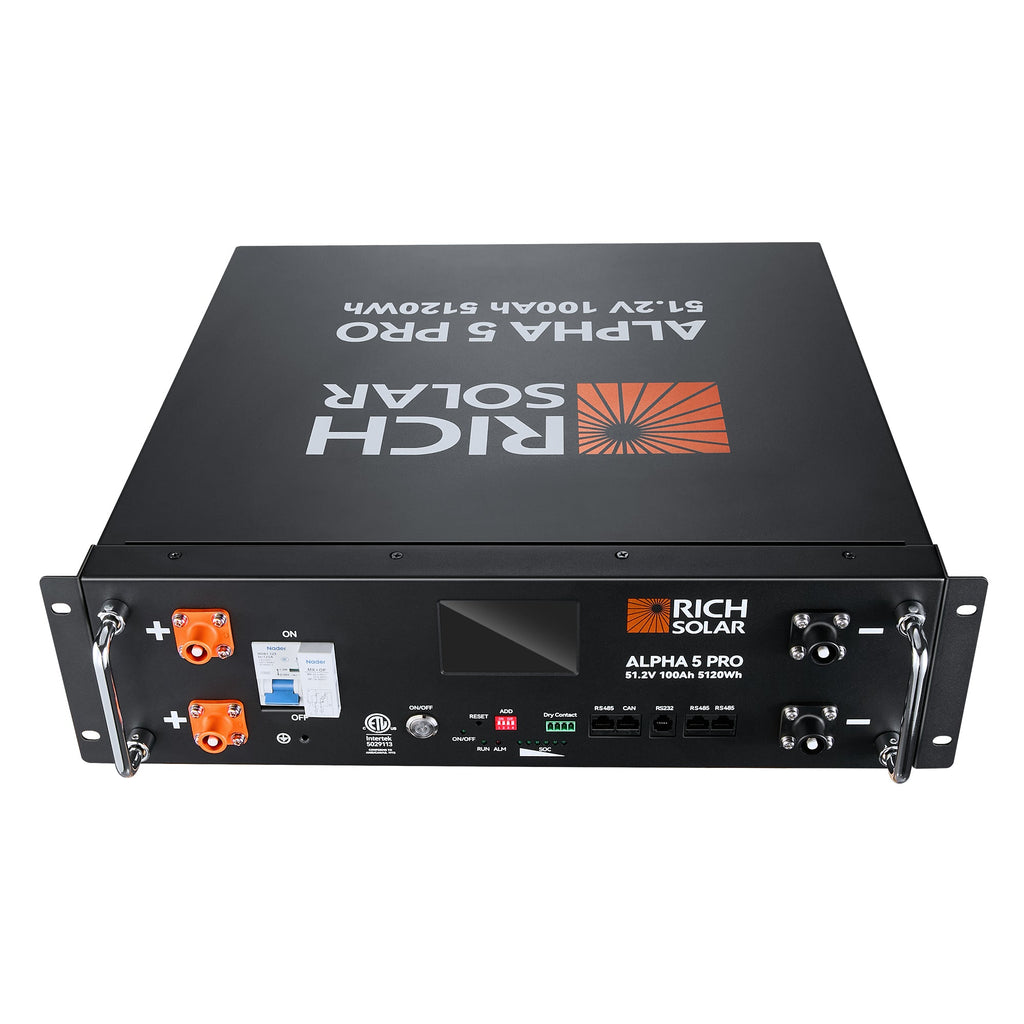 RS-B5121P ALPHA 5 PRO | 51.2V 100Ah LiFePO4 Battery (ALPHA 5 PRO)