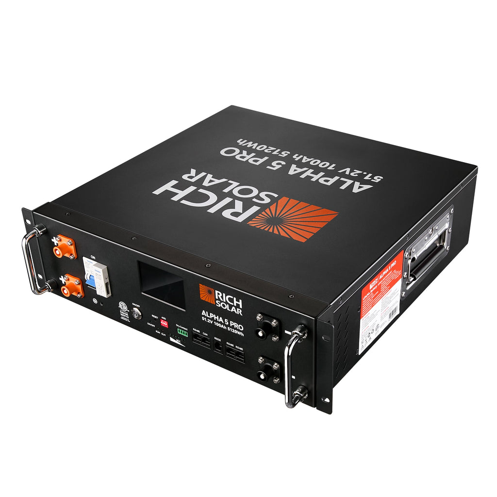 RS-B5121P ALPHA 5 PRO | 51.2V 100Ah LiFePO4 Battery (ALPHA 5 PRO)