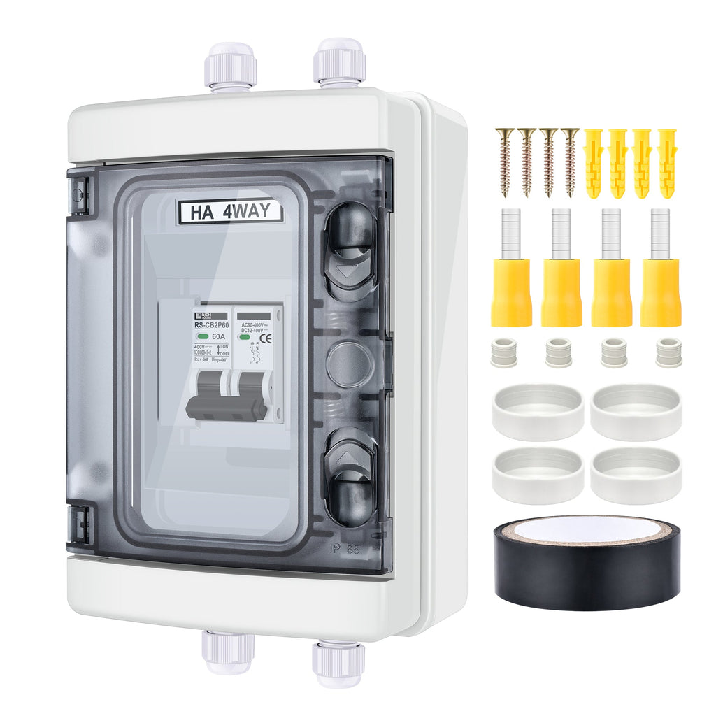 RS-CB2P30 2 Pole Outdoor Circuit Breaker Box (30A)