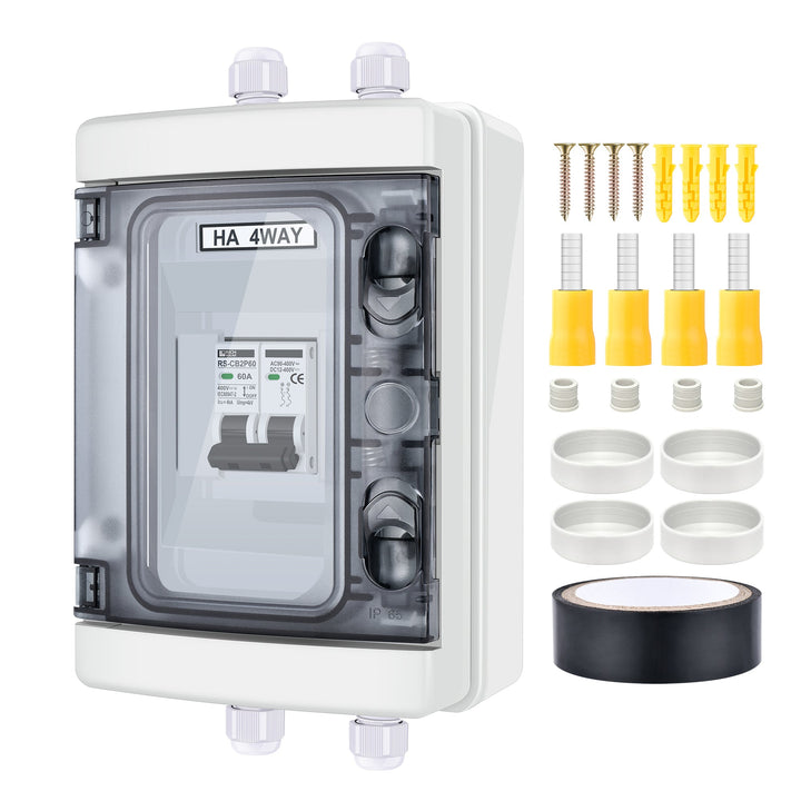 RS-CB2P30 2 Pole Outdoor Circuit Breaker Box (30A)