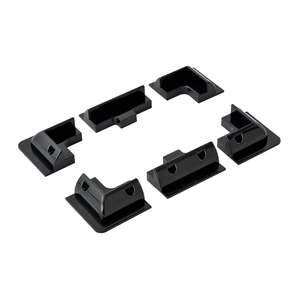 RS-CB6B Corner Bracket Mounts  (Black)