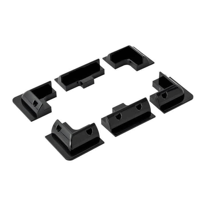 RS-CB6B Corner Bracket Mounts  (Black)