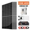 RS-CBK1250 1250W 48VDC-120VAC Solar Kit
