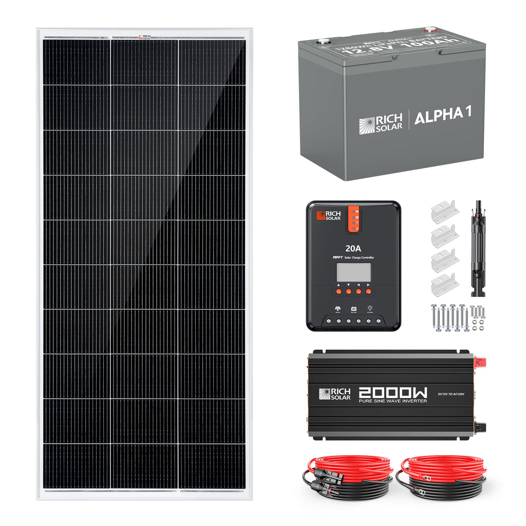 RS-CK200 200 Watt Complete Solar Kit