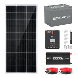 RS-CK200 200 Watt Complete Solar Kit