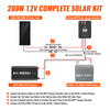 RS-CK200 200 Watt Complete Solar Kit