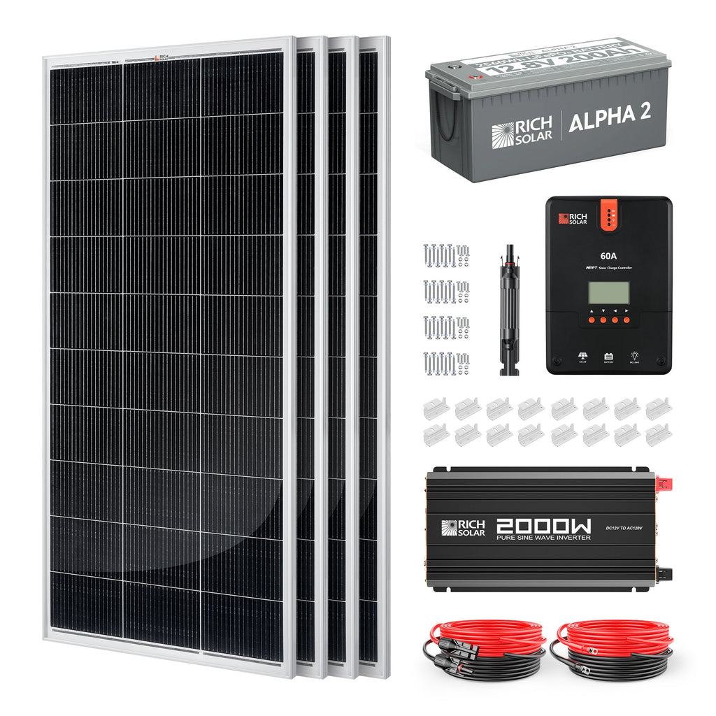 RS-CK800 800 Watt Complete Solar Kit