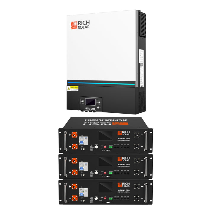 RS-H6548 NOVA 6548 | 6500 Watt (6.5kW) 48 Volt Off-Grid Hybrid Solar Inverter