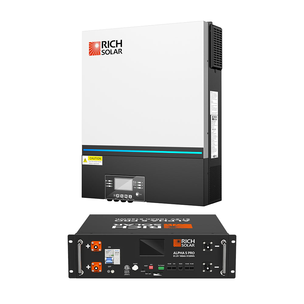 RS-H6548 NOVA 6548 | 6500 Watt (6.5kW) 48 Volt Off-Grid Hybrid Solar Inverter