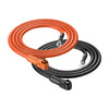 RS-IBC4A06F 4 Gauge (4AWG) Cable Wire Connect Battery to Inverter (Orange & Black) | Choose Feet/Length