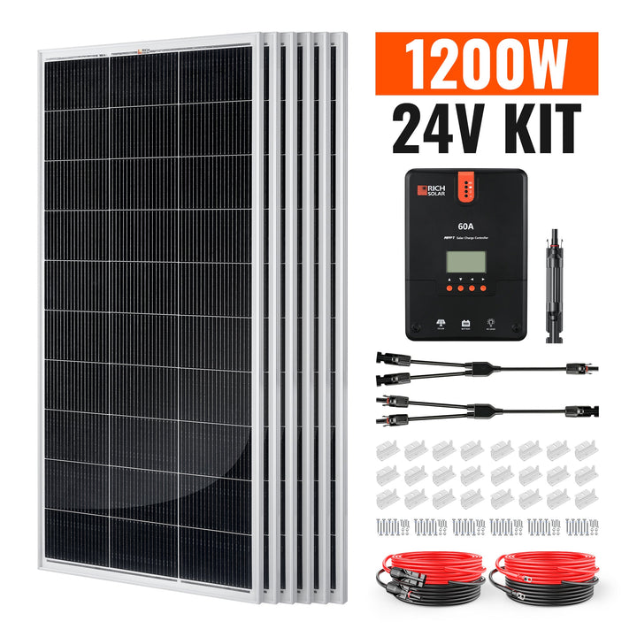 RS-K12004 1200 Watt Solar Kit