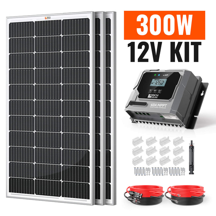 RS-K3004 300 Watt Solar Kit