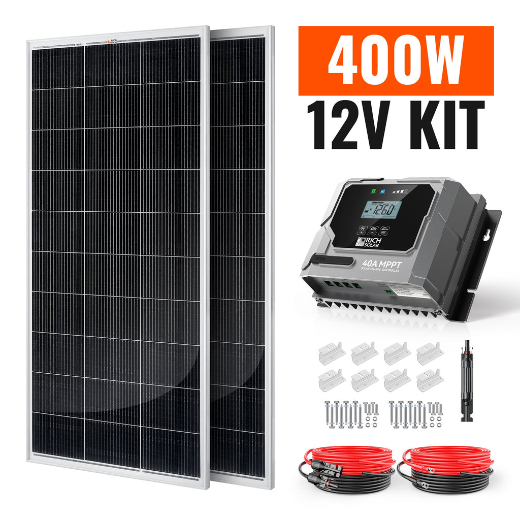 RS-K400D 400 Watt Solar Kit