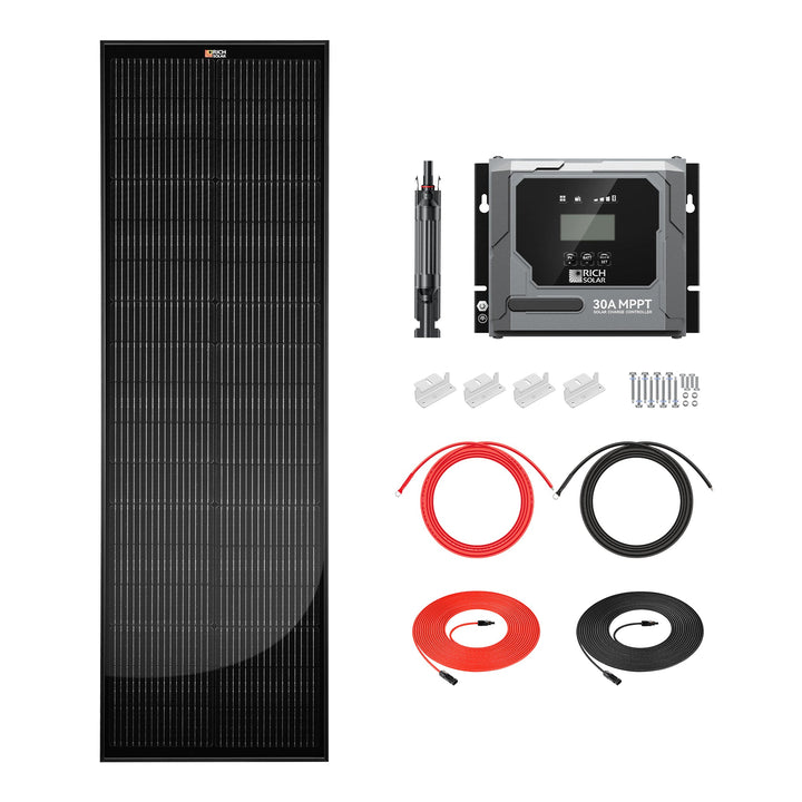 RS-M100BX MEGA 100 ONYX | 100 Watt Black Solar Panel