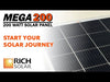RS-M200 MEGA 200 | 200 Watt Solar Panel