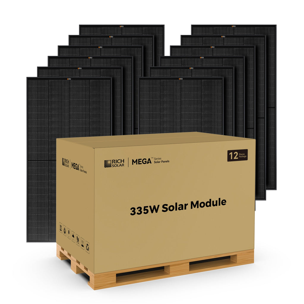 RS-M335-12 MEGA 335 - 12 (335 watt solar panels) (12 Panels)