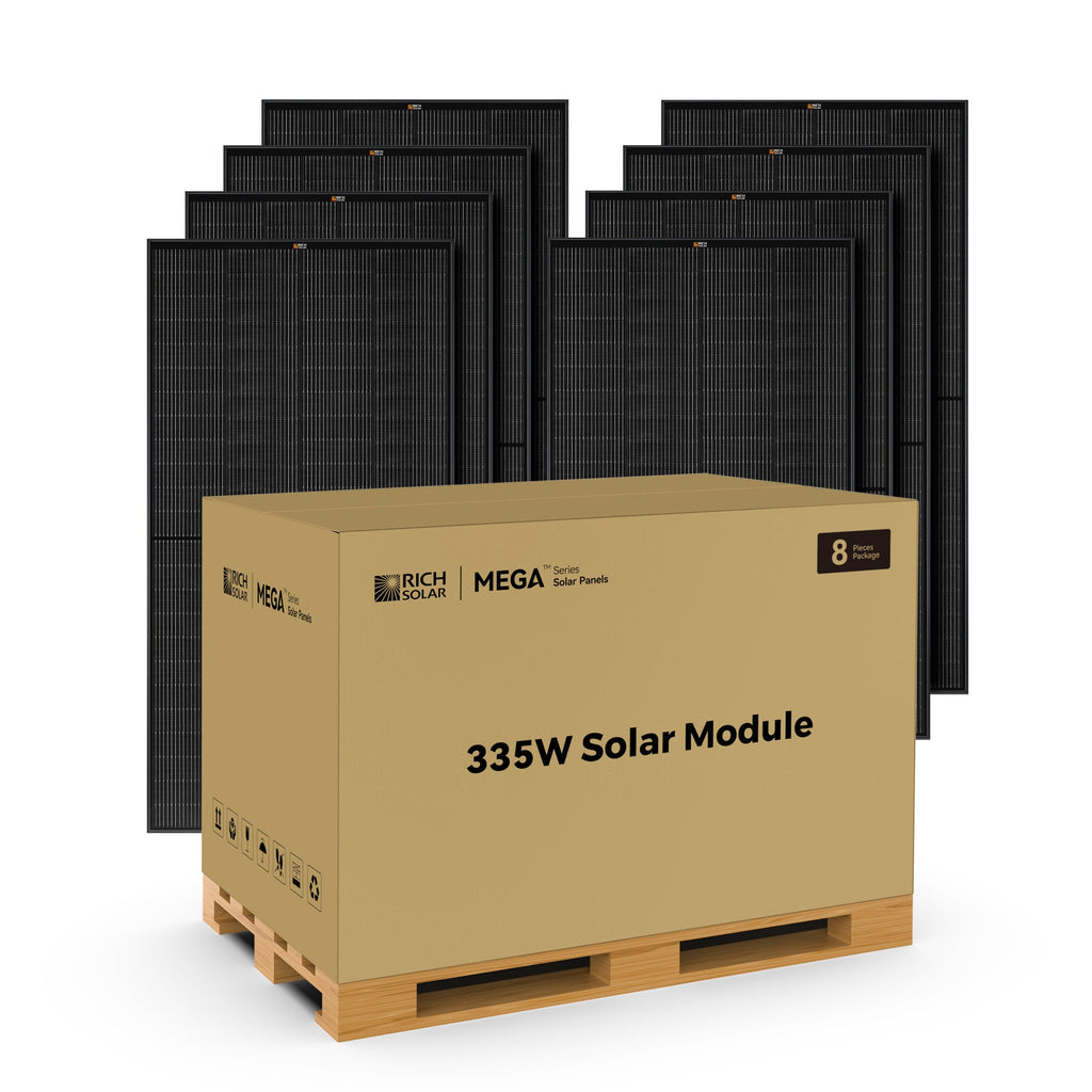 RS-M335-8 MEGA 335 - 8 (335 watt solar panels) (8 Panels)