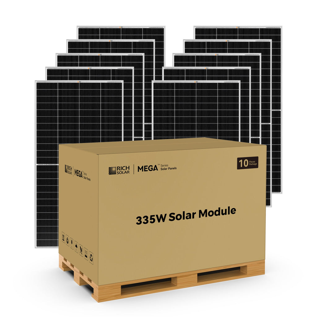 RS-M335-8 MEGA 335 - 8 (335 watt solar panels) (8 Panels)