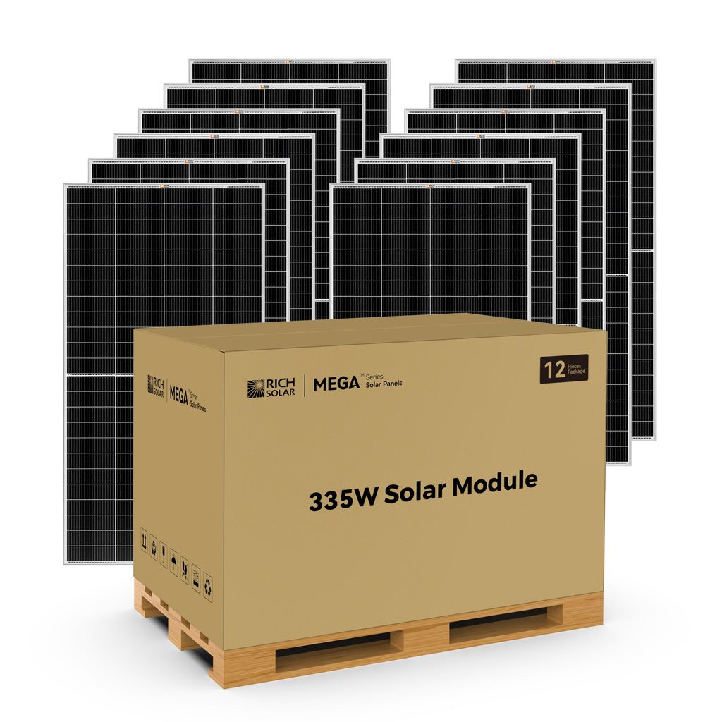 RS-M335-8 MEGA 335 - 8 (335 watt solar panels) (8 Panels)