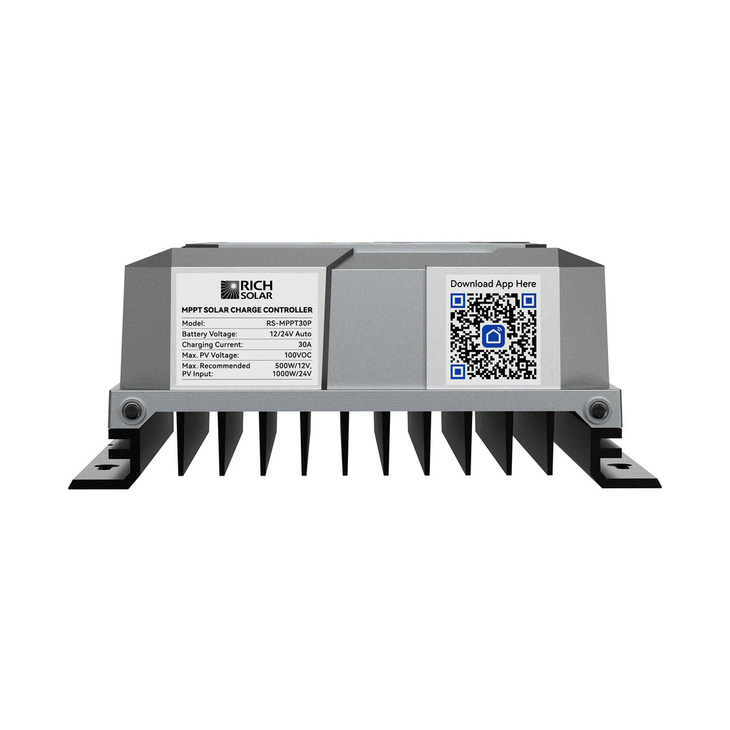 RS-MPPT30FM BRAVO FLUSH 30 | 30 Amp Flush Mount MPPT Solar Charge Controller