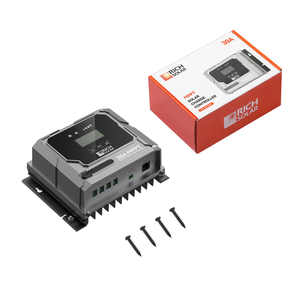 RS-MPPT30FM BRAVO FLUSH 30 | 30 Amp Flush Mount MPPT Solar Charge Controller
