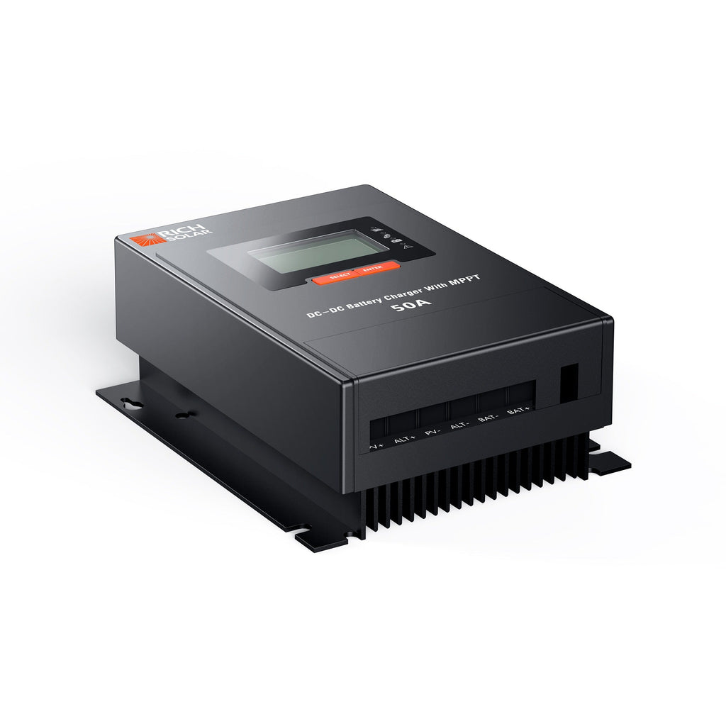 RS-MPPT50DC BRAVO 50 DC | 50 Amp DC-DC Solar Charge Controller with MPPT