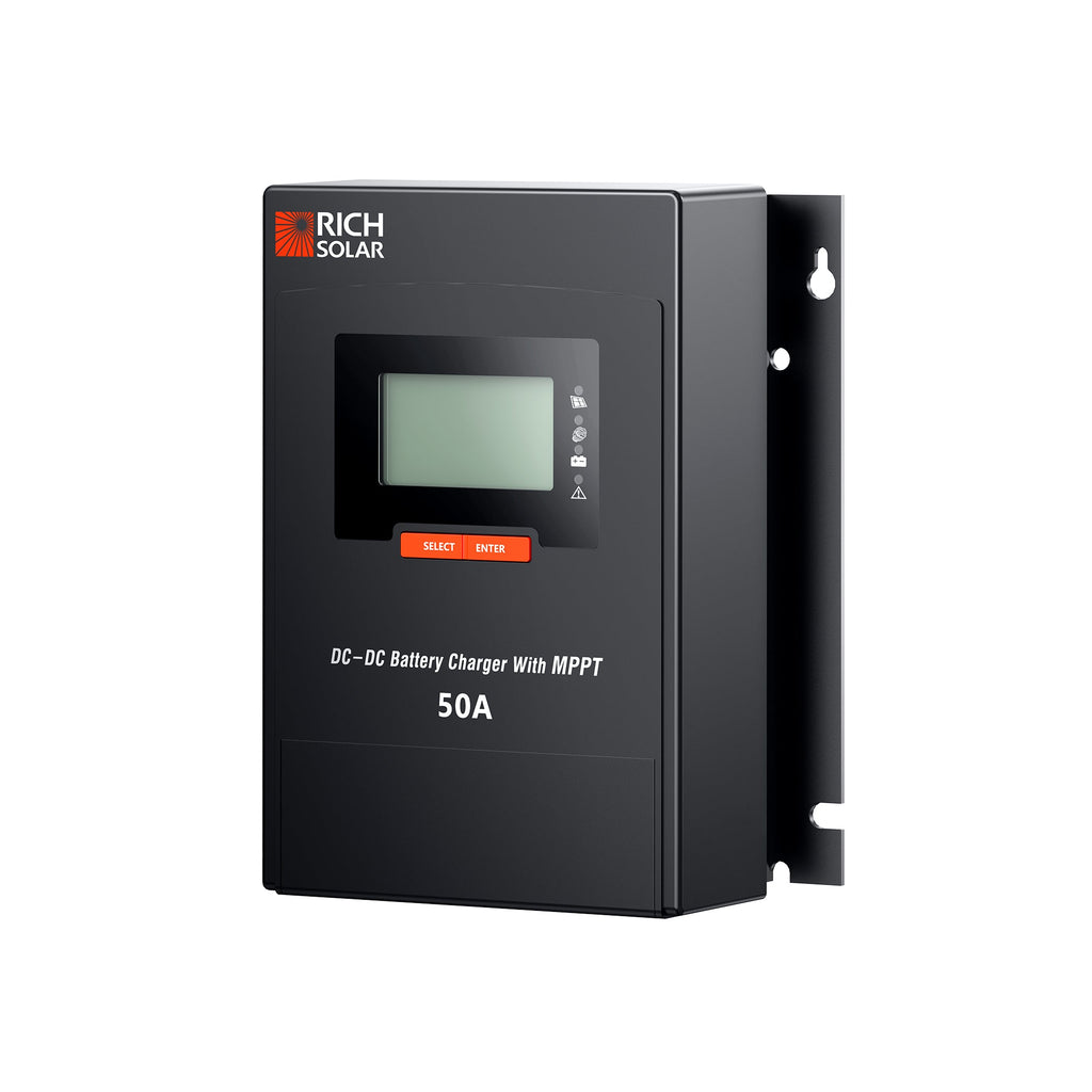 RS-MPPT50DC BRAVO 50 DC | 50 Amp DC-DC Solar Charge Controller with MPPT
