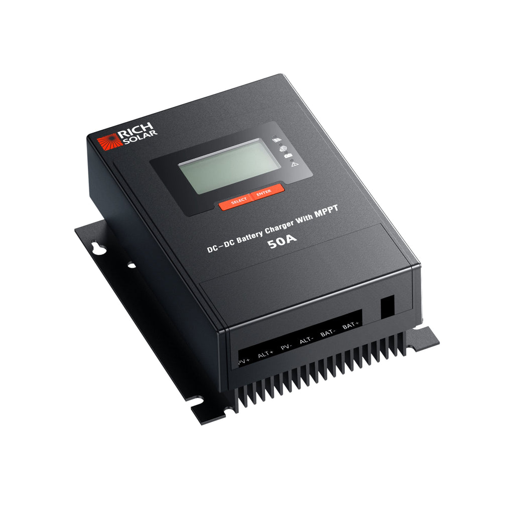 RS-MPPT50DC BRAVO 50 DC | 50 Amp DC-DC Solar Charge Controller with MPPT