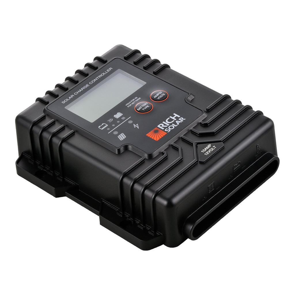 RS-PWM10WP BRAVO Waterproof 10 | 10 Amp Waterproof PWM Solar Charge Controller
