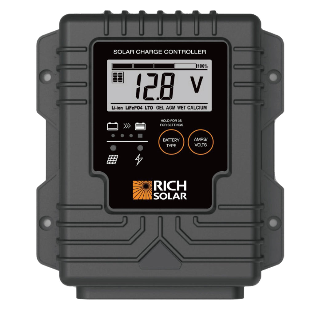 RS-PWM20WP BRAVO Waterproof 20 | 20 Amp Waterproof PWM Solar Charge Controller