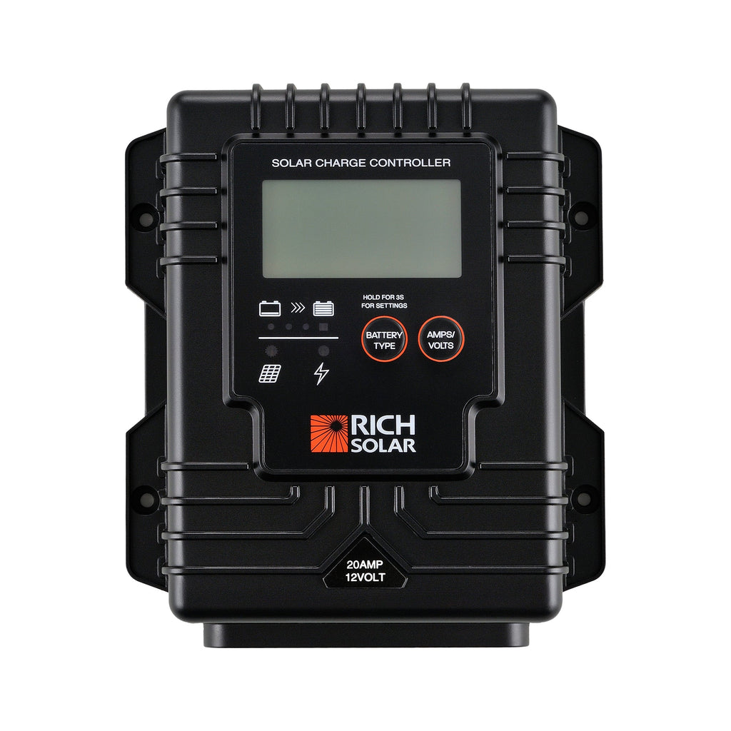 RS-PWM20WP BRAVO Waterproof 20 | 20 Amp Waterproof PWM Solar Charge Controller