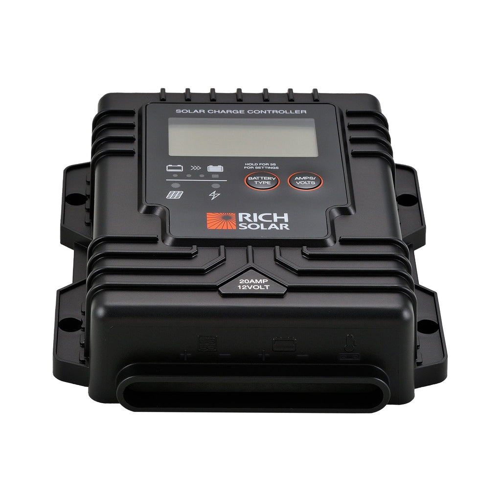 RS-PWM20WP BRAVO Waterproof 20 | 20 Amp Waterproof PWM Solar Charge Controller