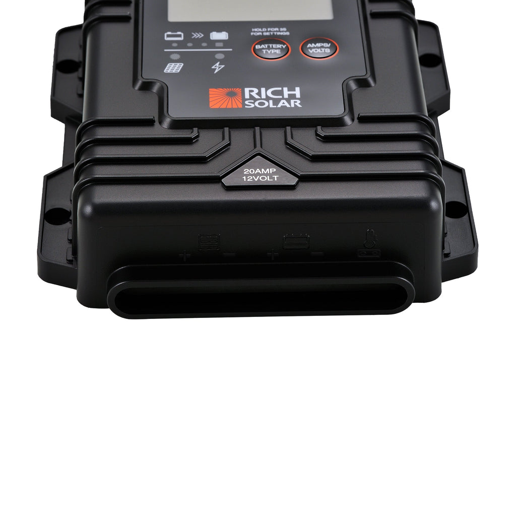 RS-PWM20WP BRAVO Waterproof 20 | 20 Amp Waterproof PWM Solar Charge Controller