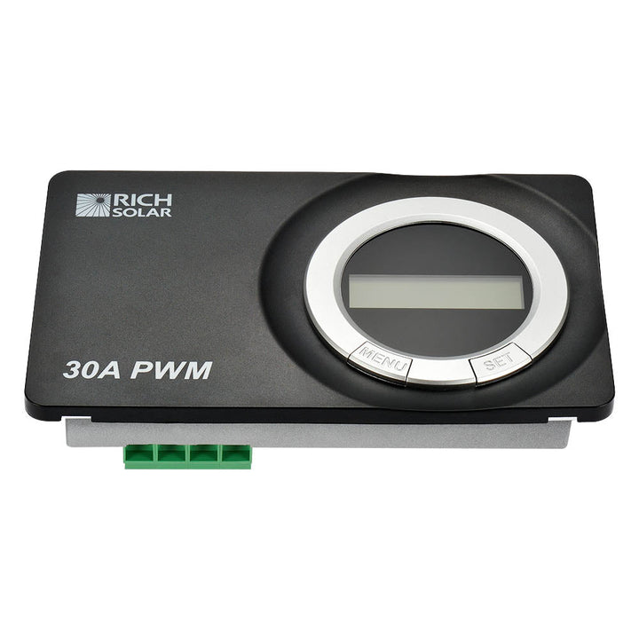 RS-PWM30RV 30 Amp Flush Mount PWM Solar Charge Controller