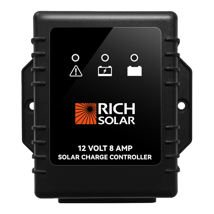RS-PWM8 BRAVO Waterproof 8 | 8 Amp Waterproof PWM Solar Charge Controller