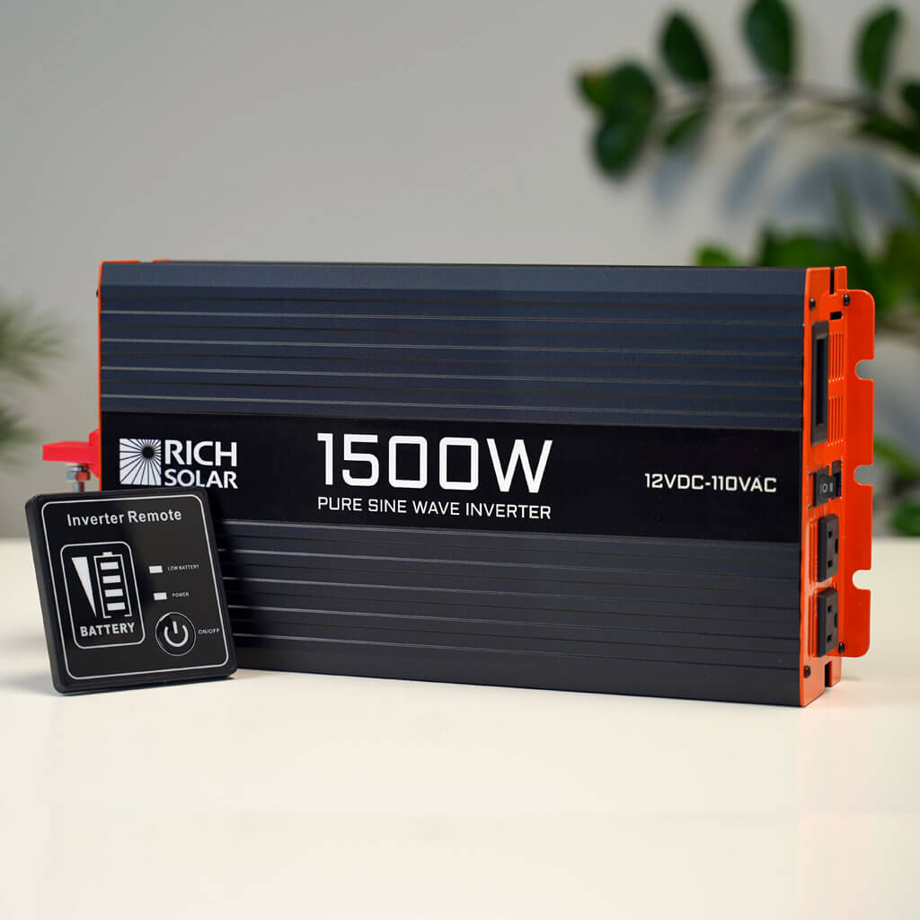 RS-V1500 NOVA PURE 1.5K | 1500 (1.5kW) Watt 12 Volt Industrial Pure Sine Wave Inverter