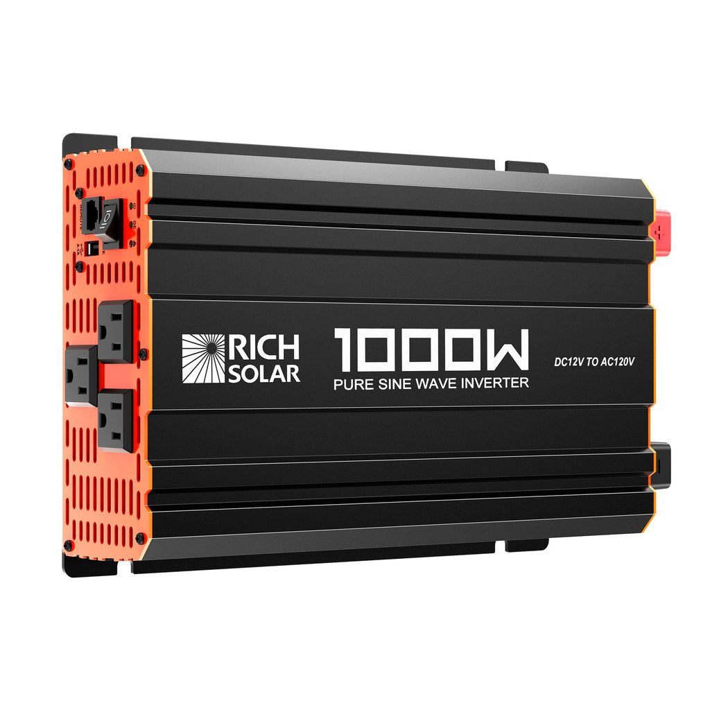 RS-V1P12 NOVA PURE 1K | 1000 Watt (1kW) 12 Volt Industrial Pure Sine Wave Inverter