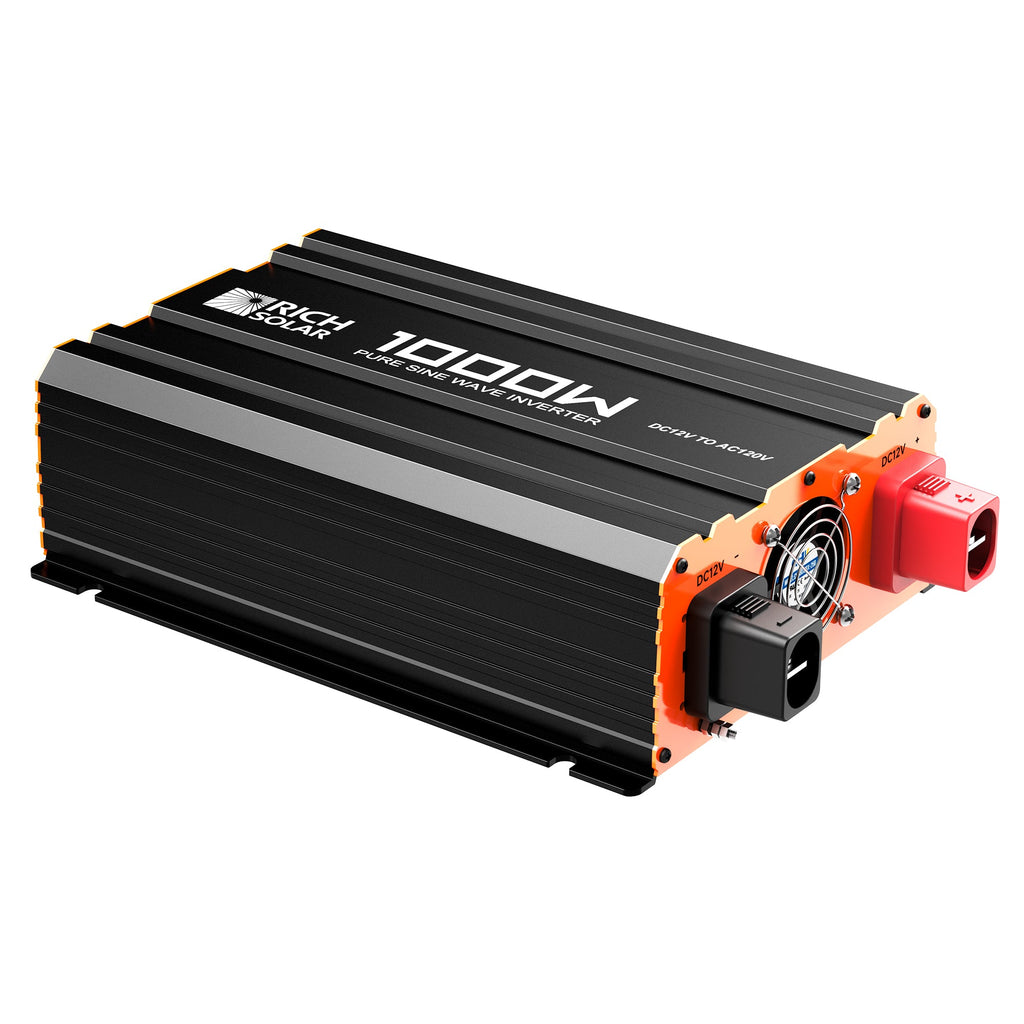 RS-V1P12 NOVA PURE 1K | 1000 Watt (1kW) 12 Volt Industrial Pure Sine Wave Inverter