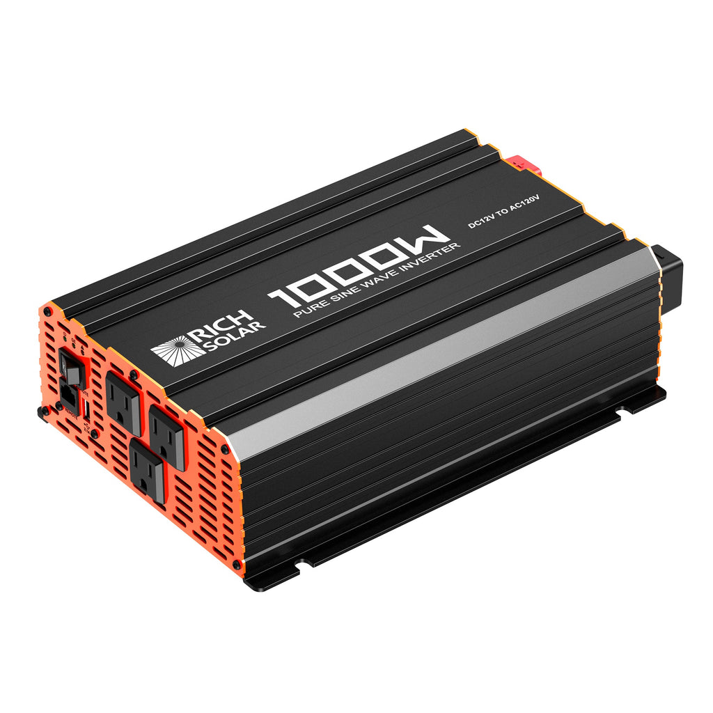 RS-V1P12 NOVA PURE 1K | 1000 Watt (1kW) 12 Volt Industrial Pure Sine Wave Inverter