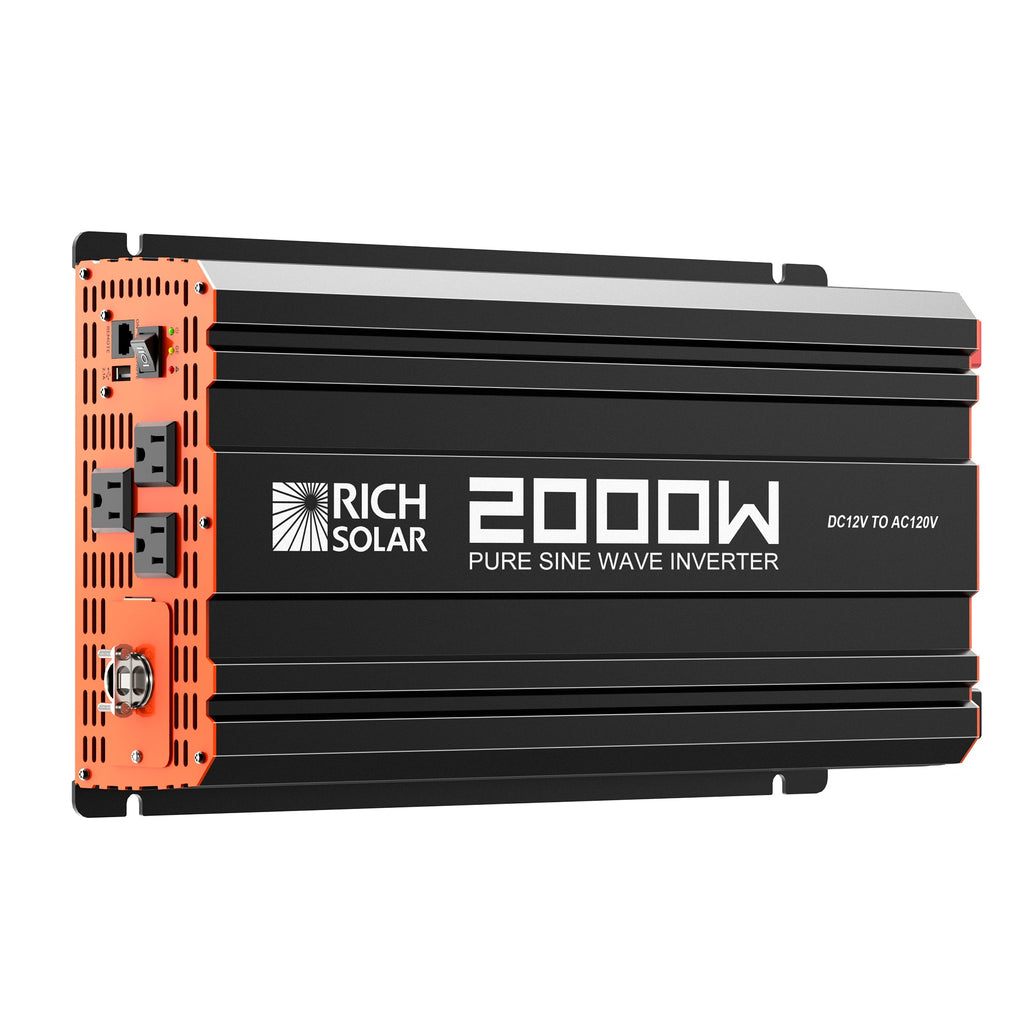 RS-V2P12 NOVA PURE 2K | 2000 Watt (2kW) 12 Volt Industrial Pure Sine Wave Inverter