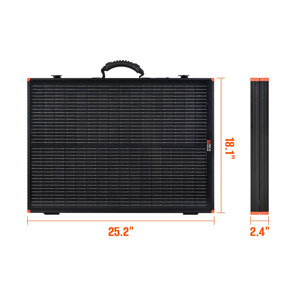 RS-X100B MEGA 100 Portable Briefcase Solar Panel